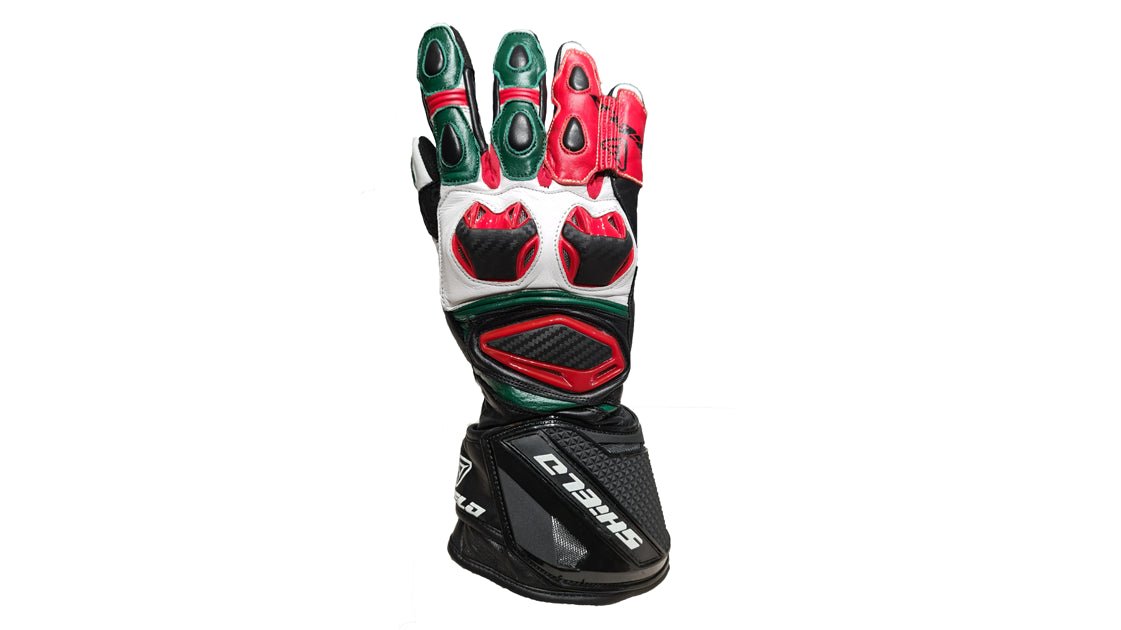 Shield Viper X Full Gauntlet Gloves - LRL Motors