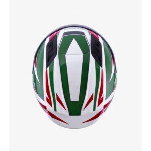 SOL SL-68S II ASSAULT WHITE GREEN GLOSS HELMETS - LRL Motors