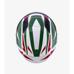 SOL SL-68S II ASSAULT WHITE GREEN GLOSS HELMETS - LRL Motors