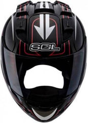 SOL SL-68S SPEED BLACK/RED - LRL Motors