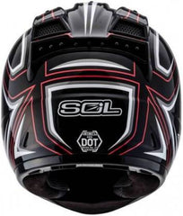SOL SL-68S SPEED BLACK/RED - LRL Motors