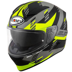 Suomy Speedstar Flow Matt Yellow Fluo / Grey - LRL Motors