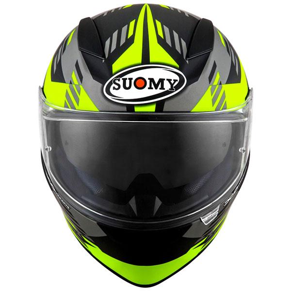 Suomy Speedstar Flow Matt Yellow Fluo / Grey - LRL Motors