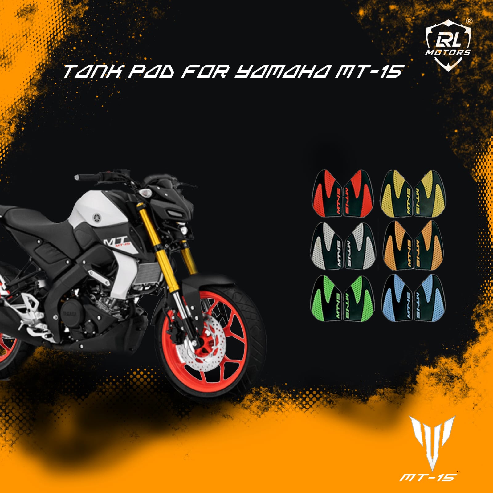 Tank Pads For Yamaha MT-15 - LRL Motors