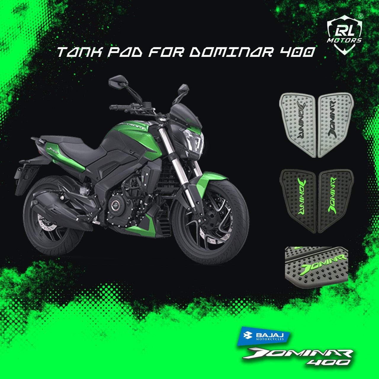 Tankpad For Dominar 400 - LRL Motors