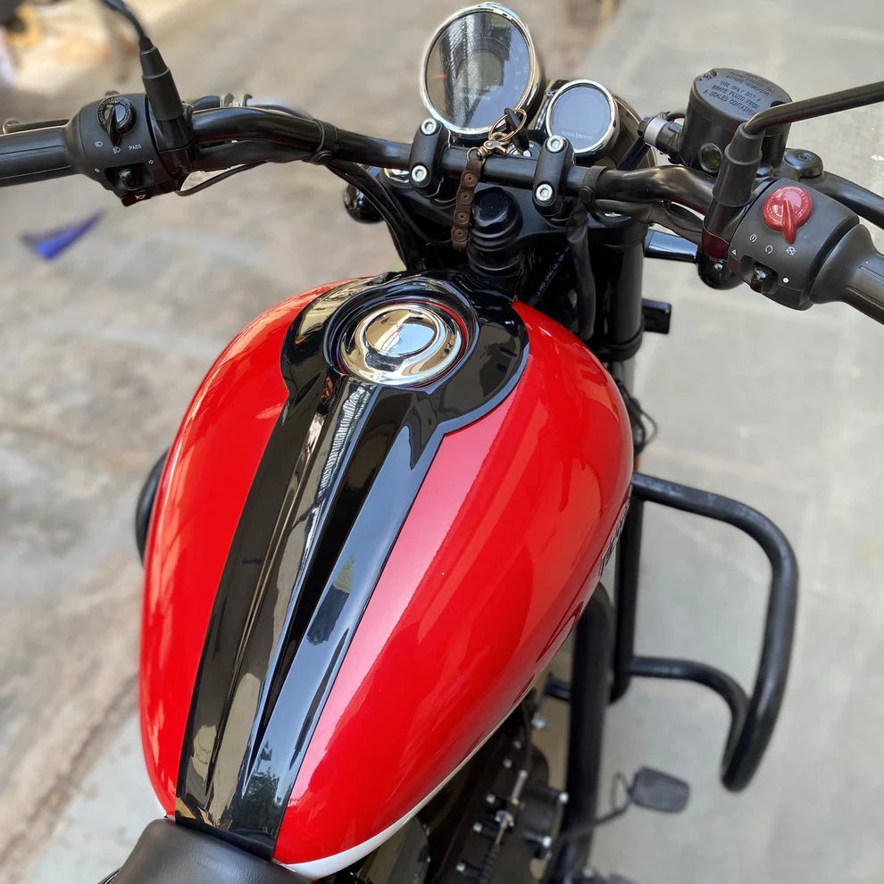 TankTie for Royal Enfield Meteor 350 by Saiga Parts - LRL Motors