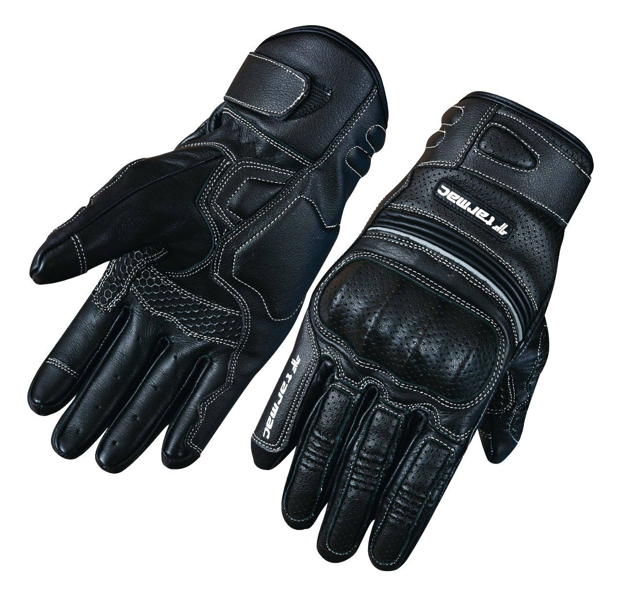 Tarmac Retro Black Glove - LRL Motors