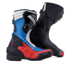 Tarmac Speed White Red Blue Boot - LRL Motors