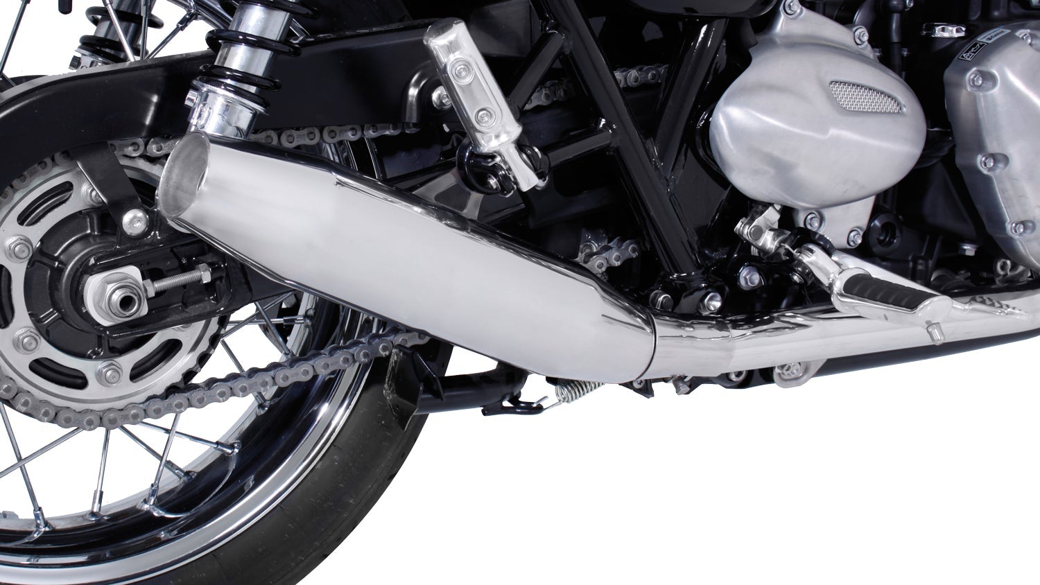 Triumph Bonneville T120 - Remus Tapered muffler left/right - LRL Motors