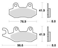 TRIUMPH SPEED TRIPLE|1050|2005 - 2010 >REAR - L - LRL Motors