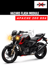 TVS Apache 200 BS6 Flash X Hazard Flash Module, Blinker,Flasher - LRL Motors