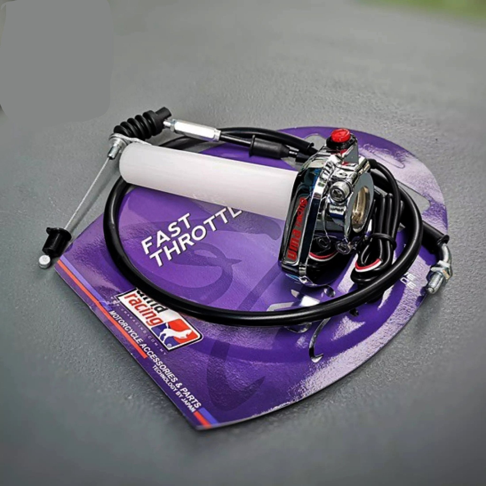 Uma racing Quick Throttle kit with Push Button Self Start Switch / Universal type / For Carburetor Bellow 28mm - LRL Motors