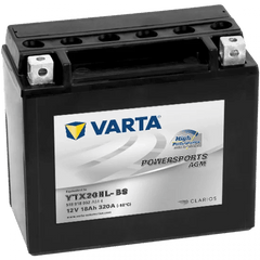 VARTA Powersports AGM YTX20HL-BS 18AH - LRL Motors