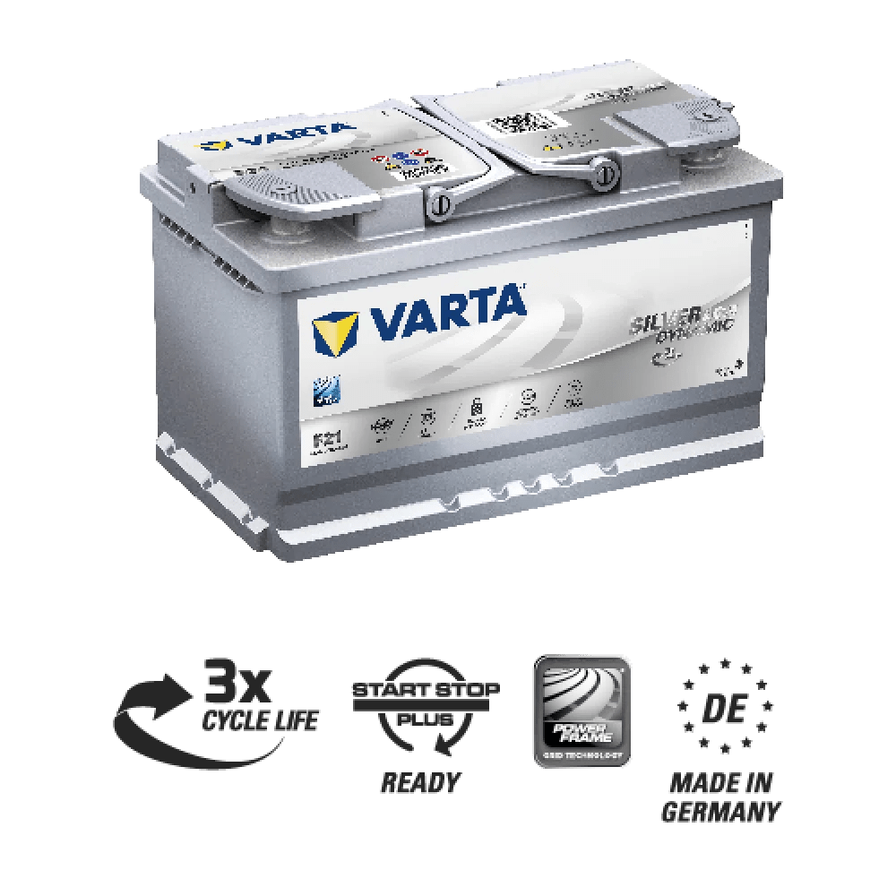 VARTA Silver Dynamic AGM - F 21 80Ah - LRL Motors