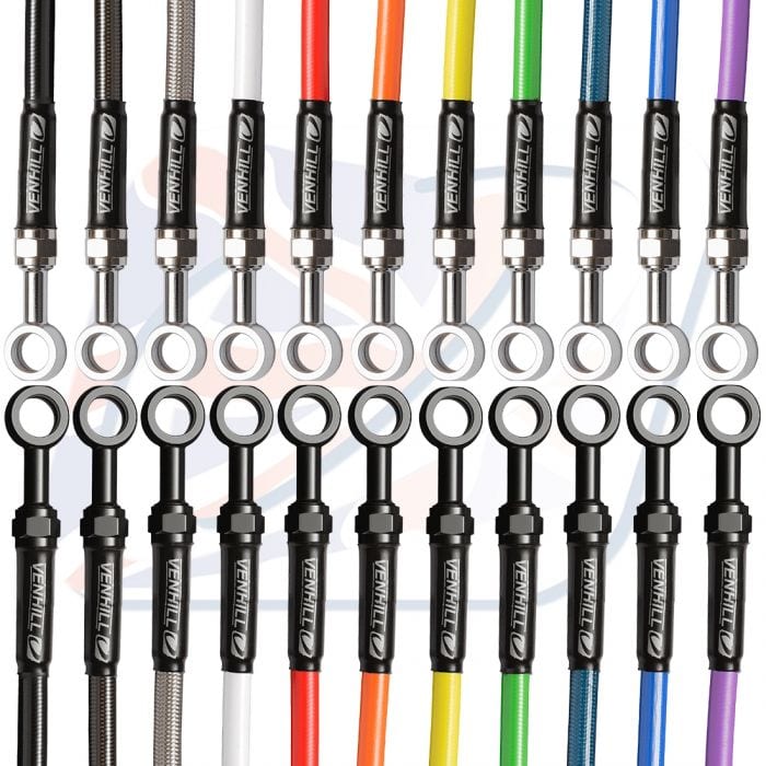 VENHILL HONDA REAR BRAKE 1 HOSE KIT - LRL Motors