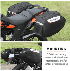 Viaterra - CONDOR 2UP 100% WATERPROOF SADDLEBAG - 64ltr - LRL Motors