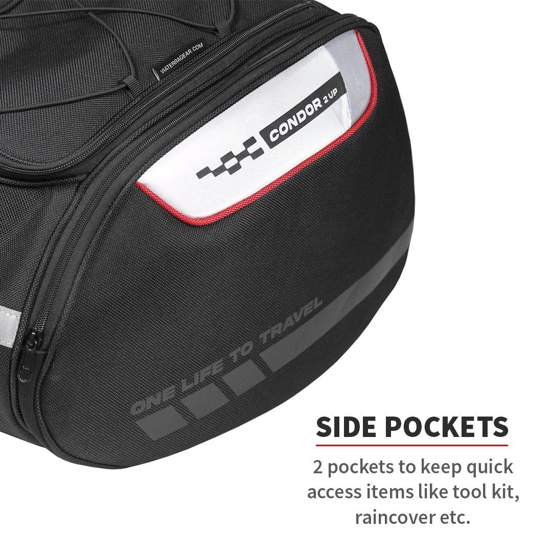 Viaterra - CONDOR 2UP 100% WATERPROOF SADDLEBAG - 64ltr - LRL Motors