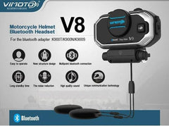 ViMOTO V8 Motorcycle Bluetooth Headset - LRL Motors
