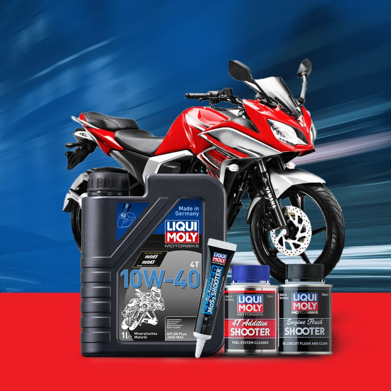 Yamaha Fazer Street Engine oil Performance Pack - LRL Motors
