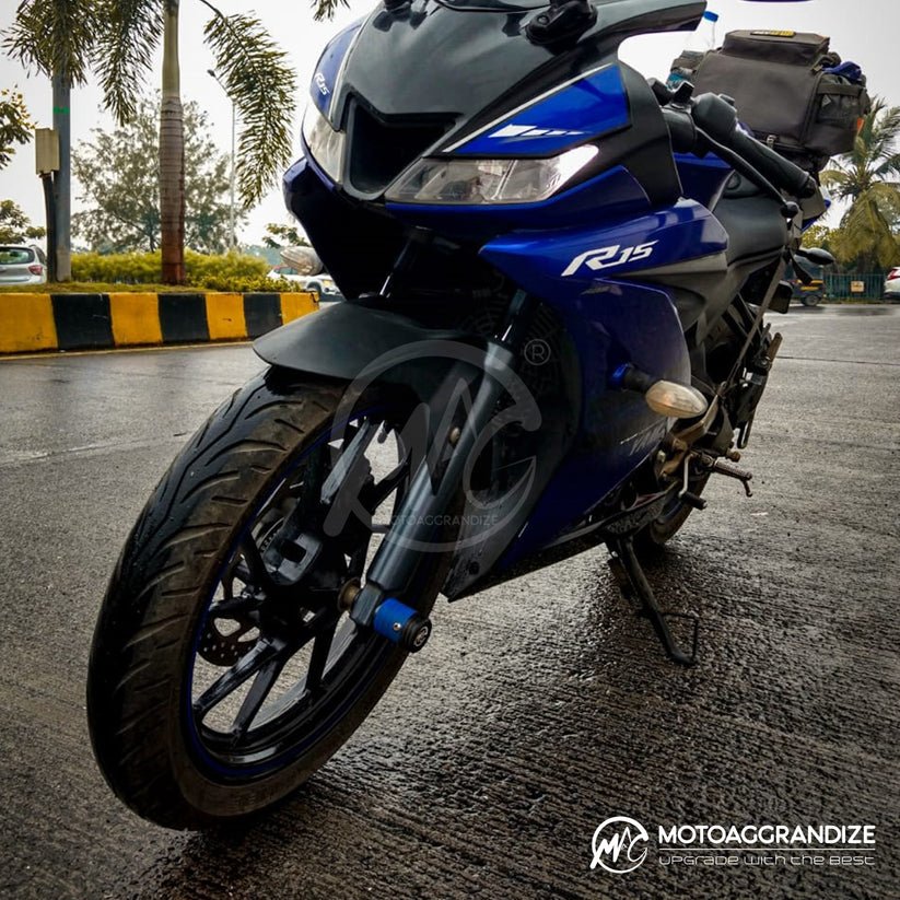 Yamaha FZ15 | FZ25 | R15V3 | R15V4 | R15V2 | MT15 Motoaggrandize Fork Sliders - LRL Motors