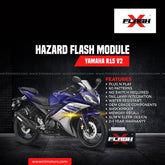 YAMAHA R15 V2 FlashX Hazard Flash Module, Blinker/Flasher - LRL Motors