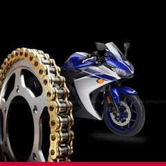 Yamaha R3 JT Brass Chain Sprocket Kit - LRL Motors