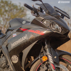 Yamaha R3 Motoaggrandize Radiator guard - LRL Motors