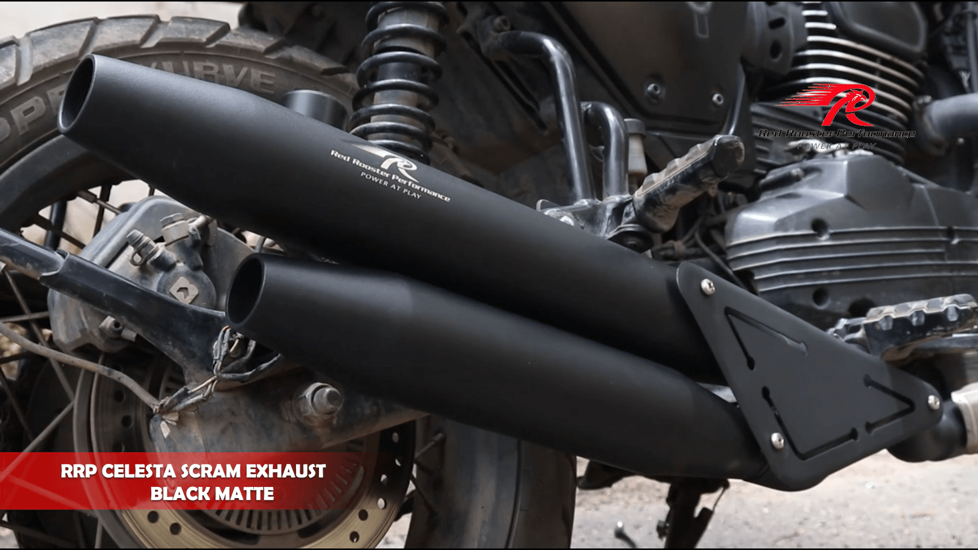 Yezdi Scrambler Red Rooster Performance Exhaust - LRL Motors