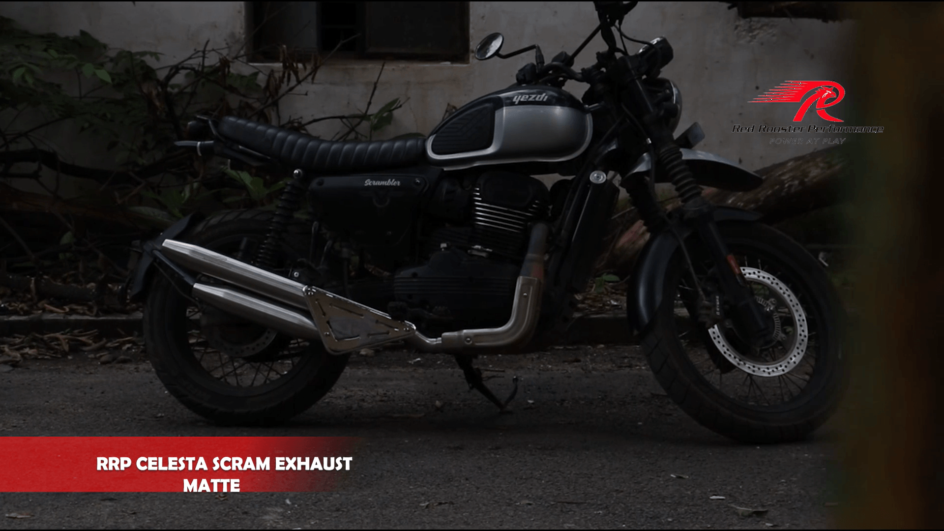 Yezdi Scrambler Red Rooster Performance Exhaust - LRL Motors
