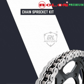 YEZDI Scrambler Rolon Chain Sprocket Kit Normal - LRL Motors