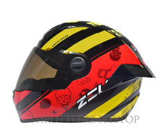 ZEUS 811 AL20 RED HELMET - LRL Motors