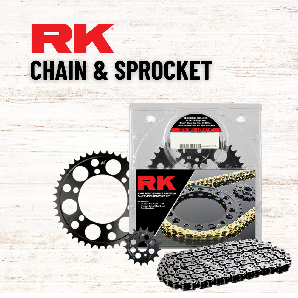 Upgrade Your Bike's Performance and Durability with RK Chain & Sprocket - High-Quality Options for Motorcycles