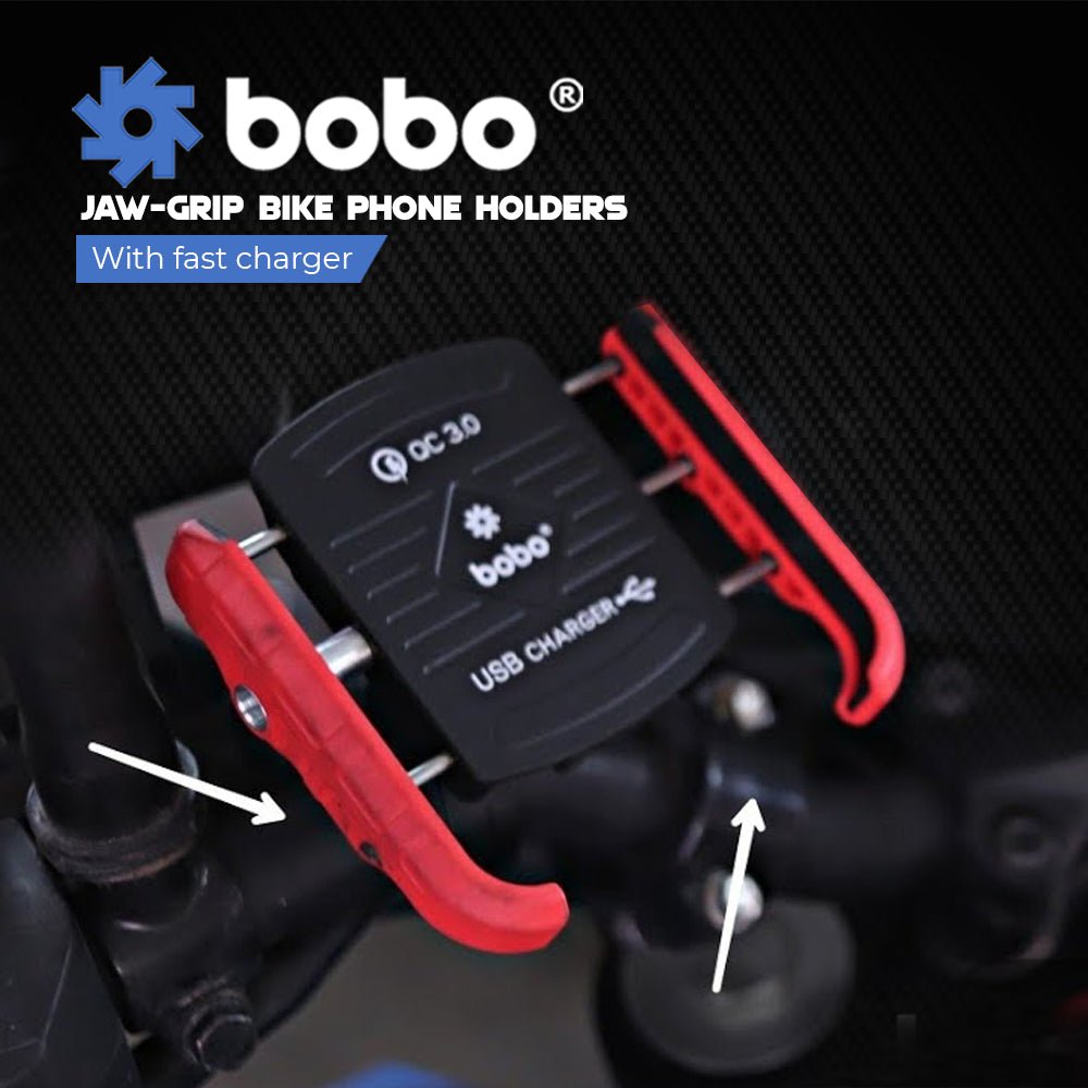 Securely Mount Your Phone for Safe and Convenient Riding with Bobo Phone Mount - Order Now - LRL Motors