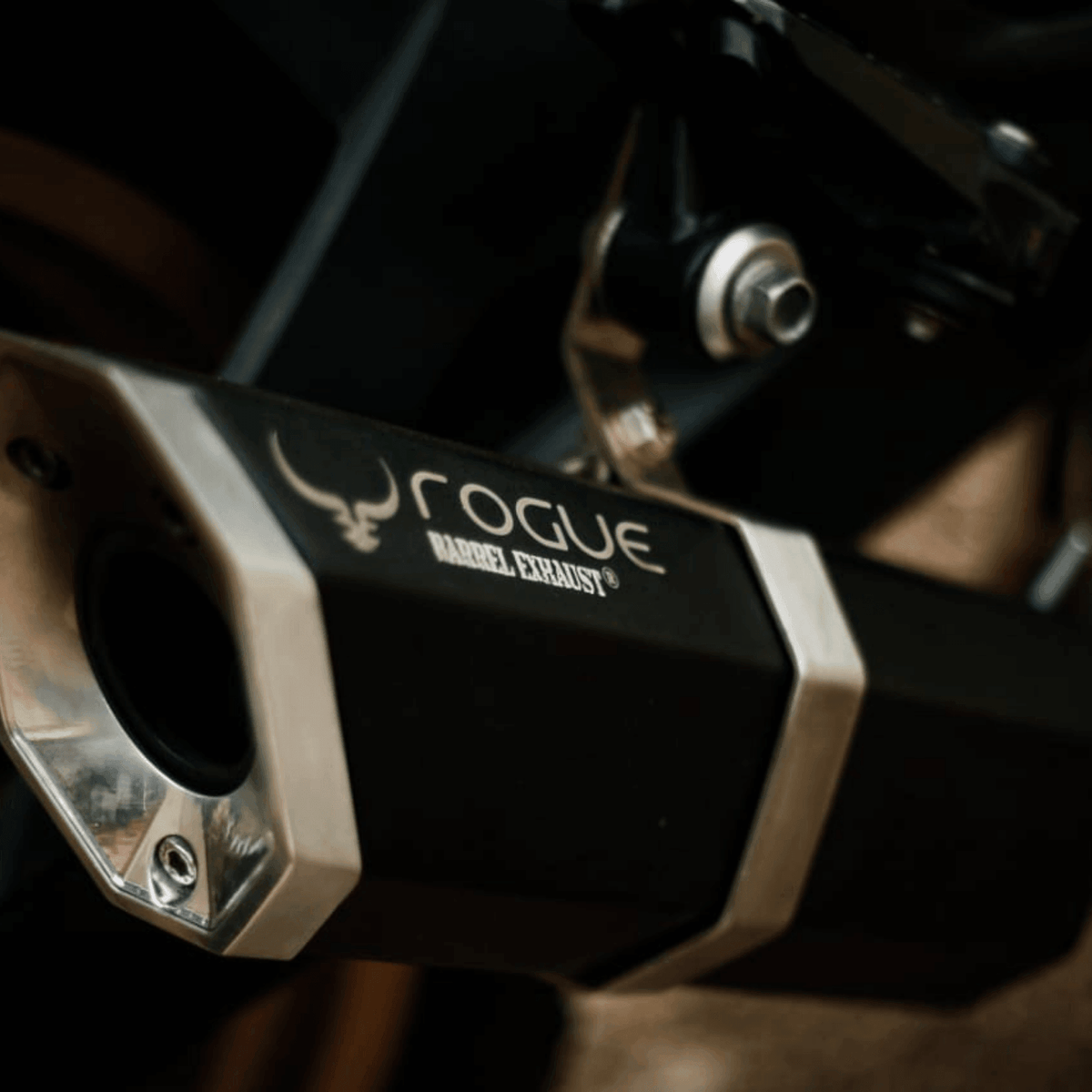 Rogue - Bajaj Dominar - Barrel Exhaust