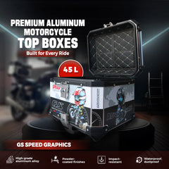 Premium Aluminum Motorcycle Top Boxes – Built for Every Ride