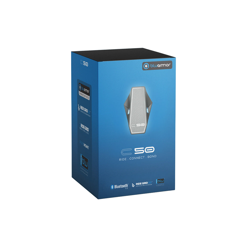 BluArmor C50 Bluetooth Helmet Intercom