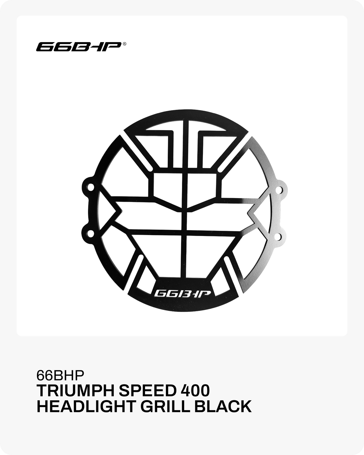 66Bhp Triumph Speed 400 Headlight Grill
