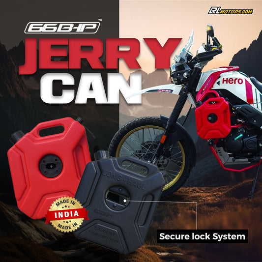 66bhp Motorcycle Jerry Can 5L ( With Bracket) - LRL Motors