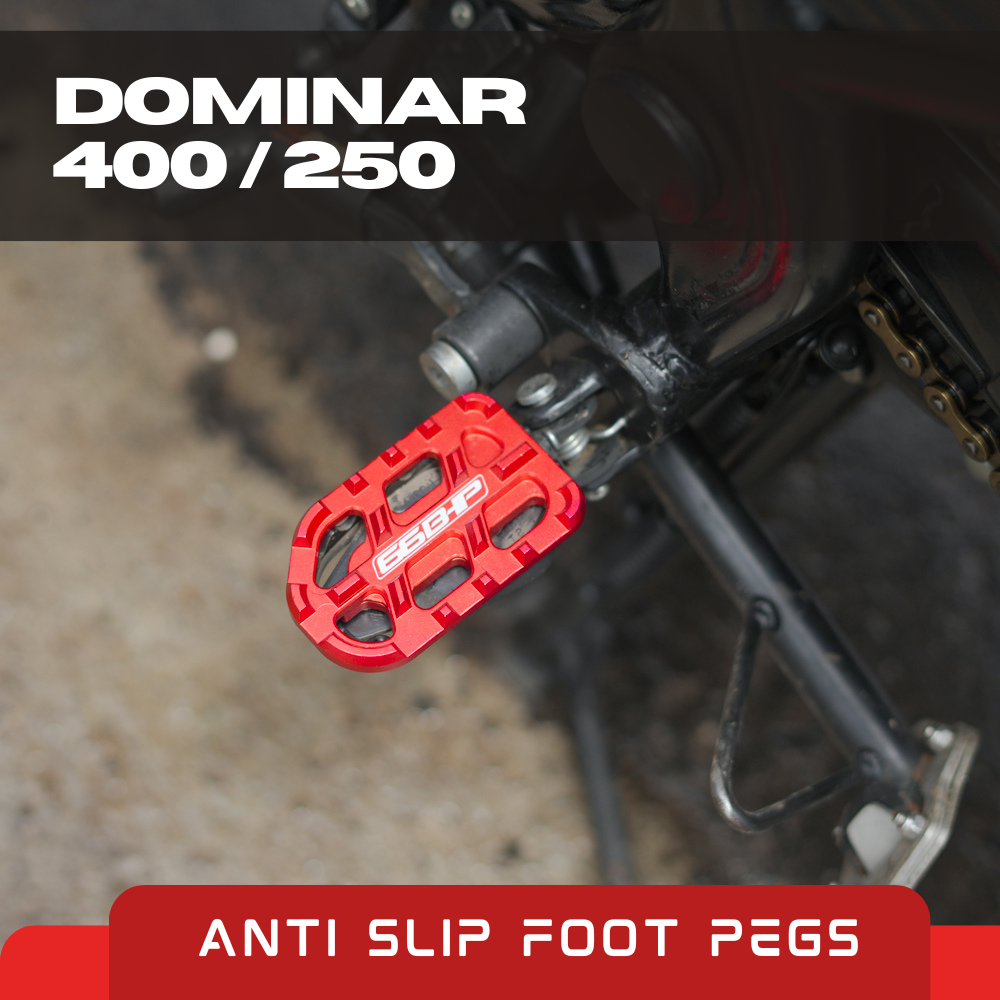 Bajaj Dominar 400 / Dominar 250 66Bhp Anti Slip Foot Peg ( Pair )