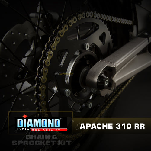 TVS Apache RR 310 Diamond chain & sprocket kit