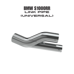 BMW S1000RR Link Pipe Universal - Barrel Exhaust
