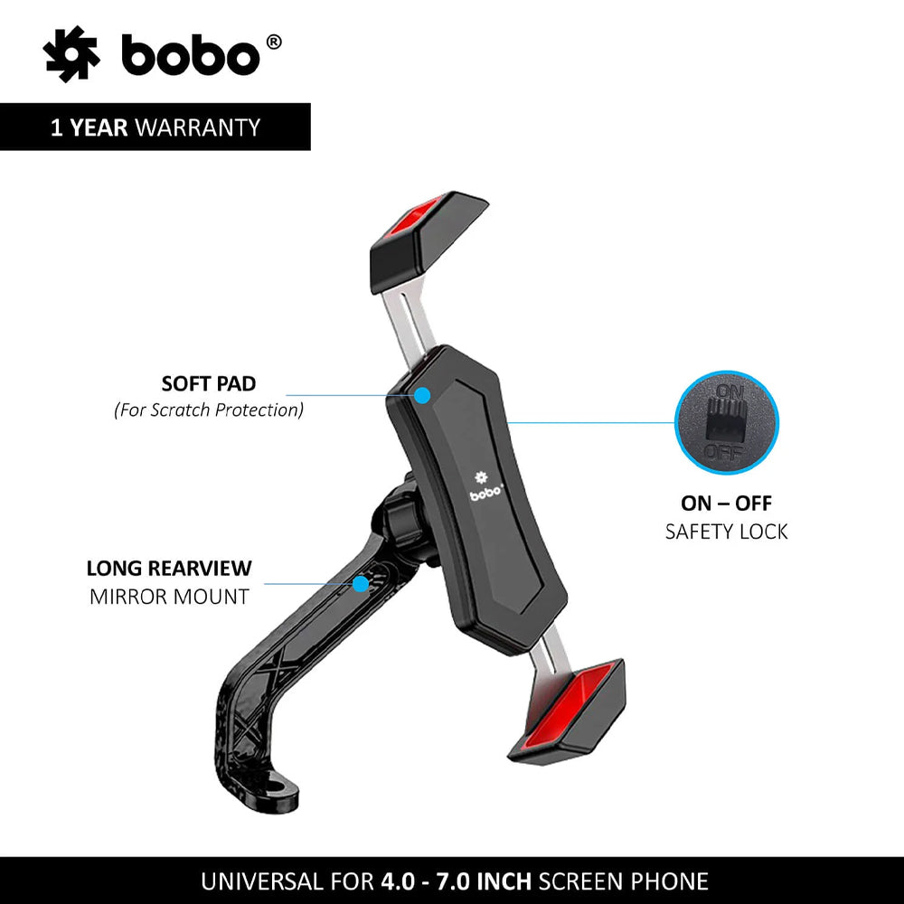 BOBO BM7M DIagonal Grip  Bike phone Holder