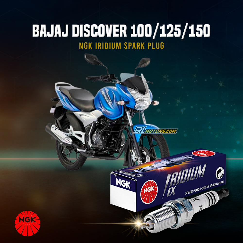 Bajaj Discover 100/125/150 NGK Iridum Spark Plug