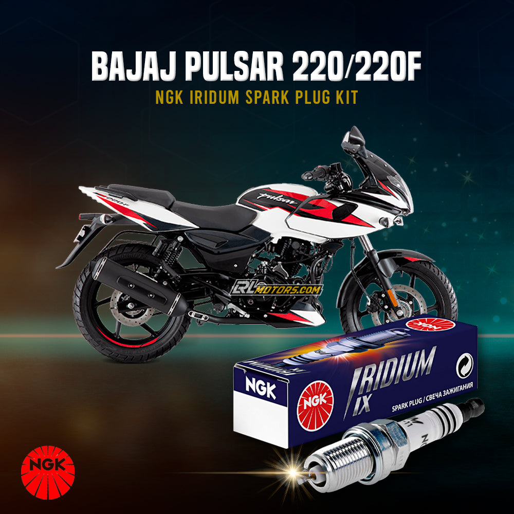 Bajaj Pulsar 220/ 220F NGK Iridum Spark Plug Kit