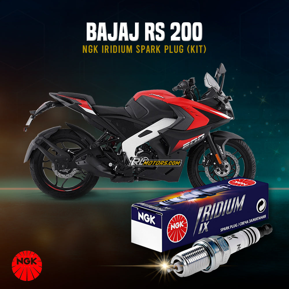 Bajaj RS200 NGK Iridium Spark Plug (Kit)