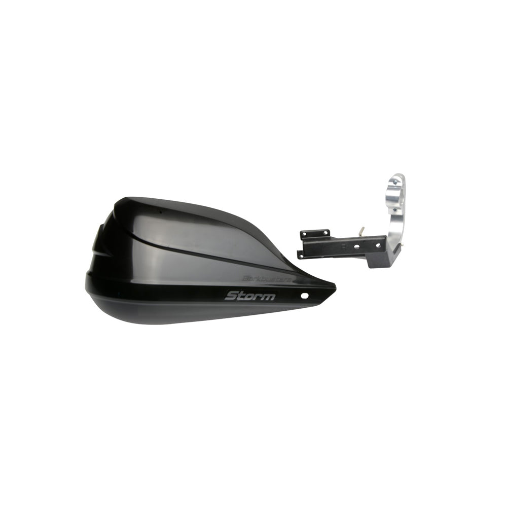 Barkbusters Storm Handguard – Single Point Clamp Mount (22mm)-Black