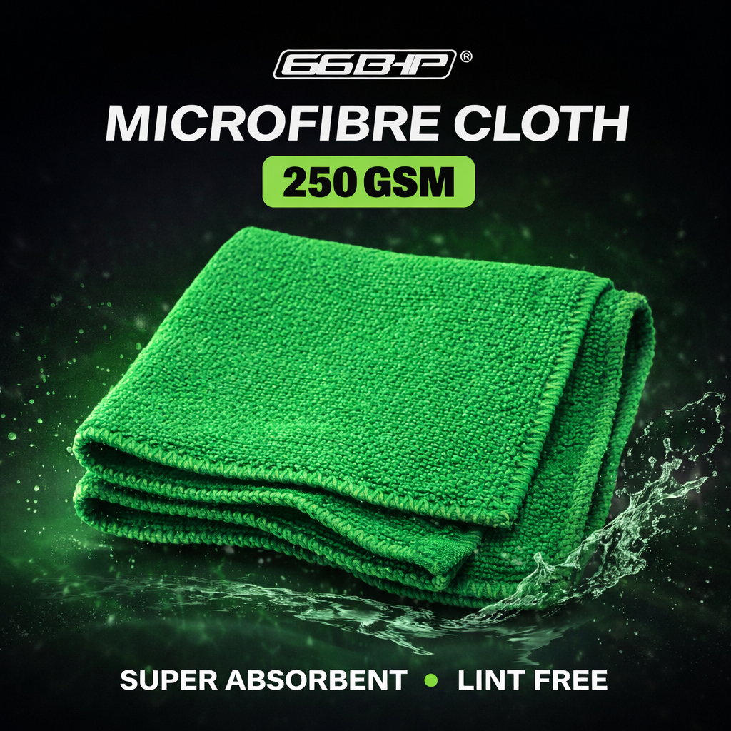 66BHP PREMIUM 250 GSM MICROFIBER CLOTH – ULTRA SOFT & HIGH ABSORBENCY