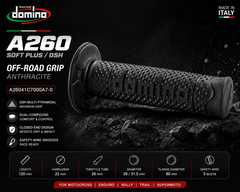 Domino Racing A260 Off-Road Grips Anthracite (120mm) – A26041C7000A7-0