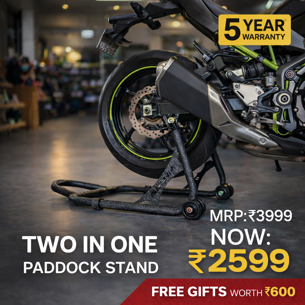 66Bhp X-Lift | The Ultimate 2-in-1 Paddock Stand – Spool & Swingarm Ready