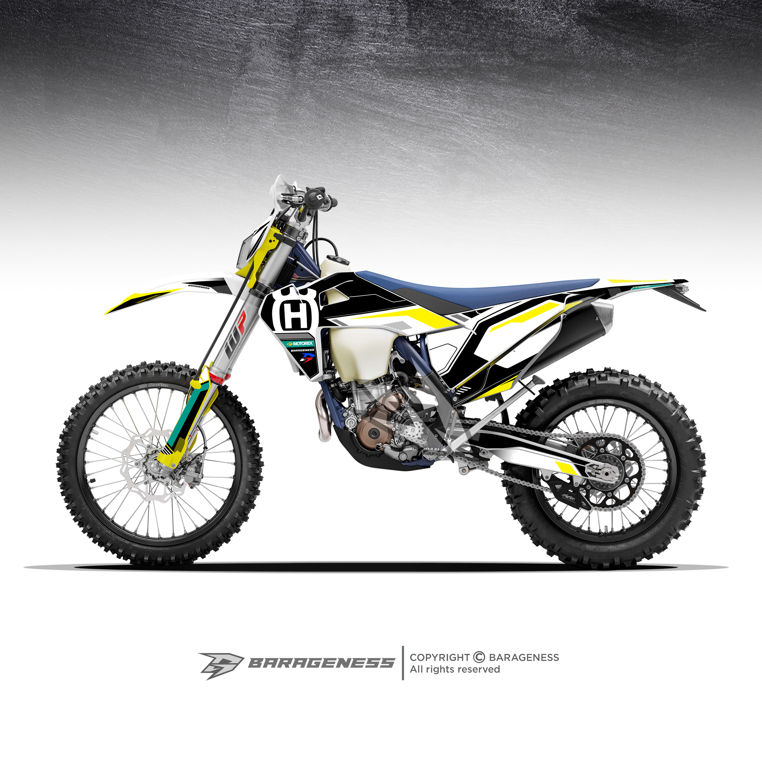 Barageness - Husqvarna FE 350/ 450 Automotive Graphics